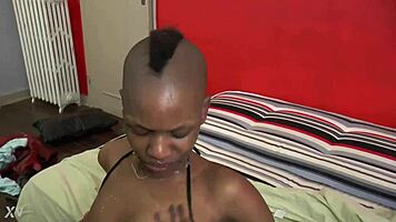 young coed stuffed full by massive throbbing cock