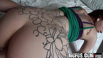 Ginger Maxx eagerly tries anal with her insatiable boyfriend in Mofos debut