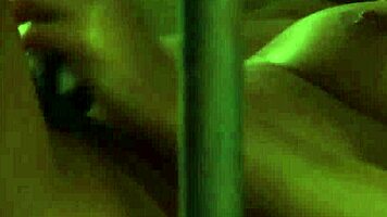 imagine her busty tits heaving as the bound lesbian slave fingers to orgasm