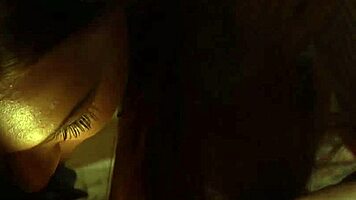 imagine her busty tits heaving as the bound lesbian slave fingers to orgasm