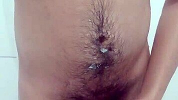 explosive day 3 masturbation naked brazilian strokes monster cock bathroom!!