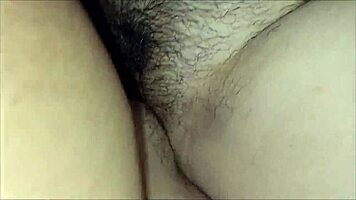 juicy latina babe fingers hairy wet pussy closeup while watching tv solo play