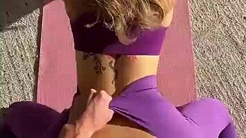 Bold Public Sex Compilation with Friend's Intense Thrusts