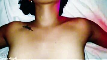 kitty dj's wild cumshots and sperm-covered fucks in crazy colombian exhibition