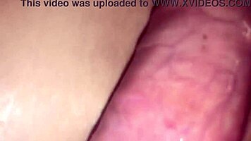 whoa, check this wet pussy squirting and creaming in crazy homemade closeup fuck?