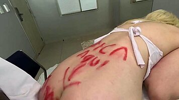 med student takes anal gangbang with piss drink reward