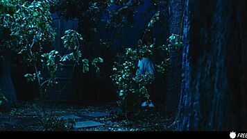 Brunette Latina Freezes Time Sucks Drunk Asian Maid Tits