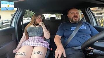 Ari Lol Buenos Aires Car Hitch Turns Erotic