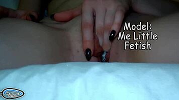 horny 18yo college student virgin cums hard fingering tight juicy pussy