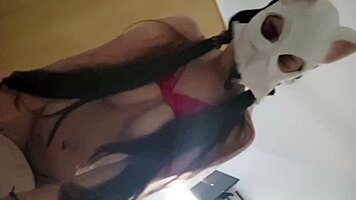 big ass cowgirl rides cock with saggy tits bouncing