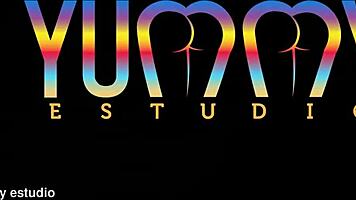 Camila Smith fists slave Sofia Grace before triple cock DP pounding