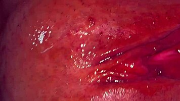 her amateur pink shaved pussy closeup 356 days after first fuck