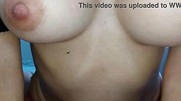 my best friend's girlfriend rides my cock with her big ass cowgirl