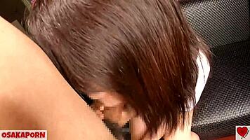 chubby japanese amateur writhes in gym uniform cowgirl creampie ecstasy