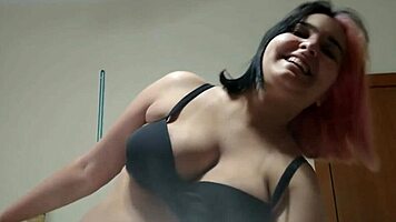 Pregnant Novinha Fucks Ugly Old Man's Cock Wildly