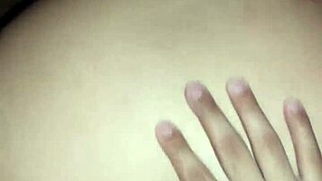 intenta no correrte dentro de mi con este coño apretado en vaquera inversa creampie