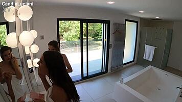 alba lala fucked hard in passionate threesome action