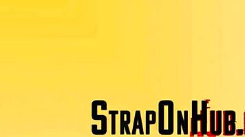 Post-breakup milf straps on dildo for intense toy pounding on young lover