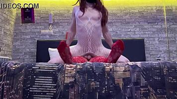 Girlfriend Fucks Friend Doggystyle in Hotel Room