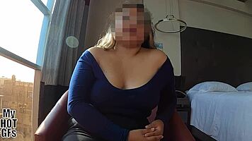 Chubby Latina Adriana's Bent Over Doggystyle Casting Ride