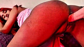 What if big tits brunette milf and petite teen share a massive cock in wild ffm threesome?