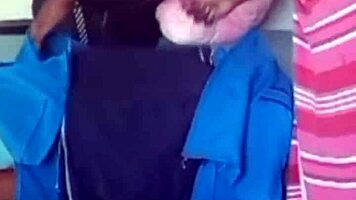 real african girl next door baths naked showing plump perky tits for fetish fans