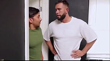big tits babe big dick guy caught then hardcore fuck