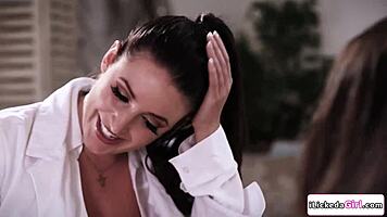 Nurse lets patient suck big natural tits then tribs to recovery