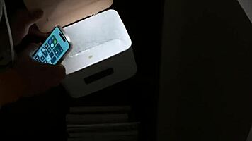 brunette bribed by throbbing cock for wild fuck