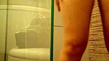 milet's hidden cam catches her shaving her smooth pussy in the shower