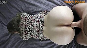 Fucked young student doggystyle made her suck dick lick balls close-up