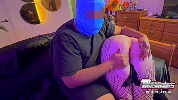 you love spanking this snow bunny before she gobbles cock?