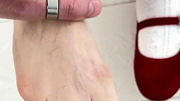 daddy's petite college girl in uniform gets spanked hard