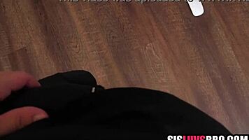 curious virgin brunette begs guy for her first pov pussy pounding