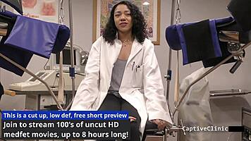 Blindfolded yasmine woods handcuffed screaming in latex backstage humiliation