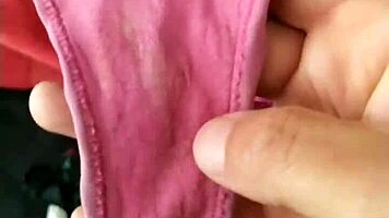 sexy japanese wife creampied in dirty panty fetish anal