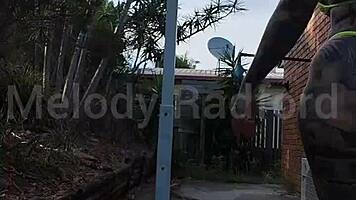 melody radford leaks micro bikini twerk and pole dance with huge ass shake