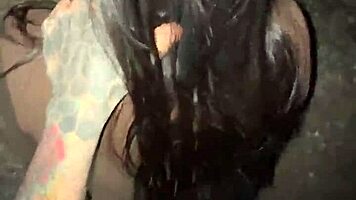 Caught in a secretive street rendezvous with mysterious stranger