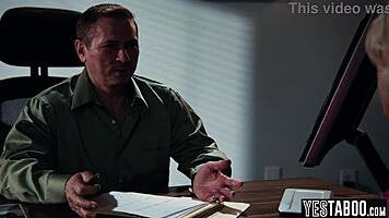 innocent teen porn hopeful tempts old counselor's monster cock