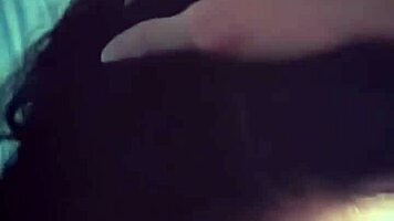 Brunette Slut With Glasses Gives Excellent Deep Homemade Blowjobs