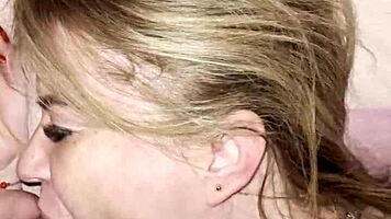 woke up to young stud's cock in my sleepy mouth