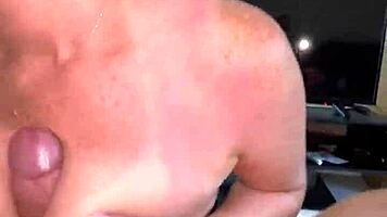 Step Mom Blows Huge Dick Deepthroat Then Tits Jump on Monster Cock