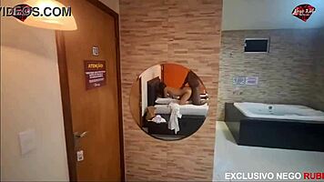 Huge Cock Ravages Skinny Babe's Tight Hole Brutally!