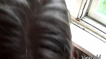 damn this rural hottie’s tight pussy feels amazing as i fuck her deep and creampie inside