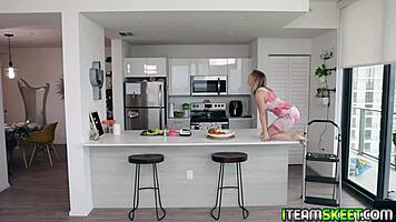 kara craves every inch of studs prick stretching pussy lips to hard cum