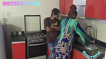 honey your dick too sweet cant say no kitchen fuck