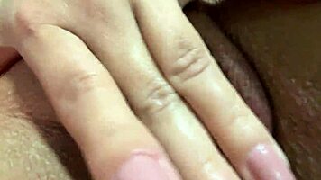 My tight latina pussy cums so real