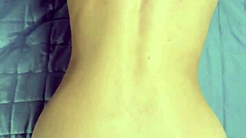 Skinny 18yo petite brunette whore screams submissive as monster cock destroys tight asshole doggystyle creampie barefoot