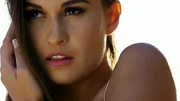 petite milf strips lingerie flashing bubble butt outdoors