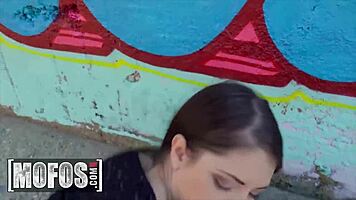 italian teen rebecca volpetti takes public assfucking for cash from big cock